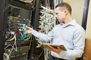 Networking-Dienst-Netzwerktechniker